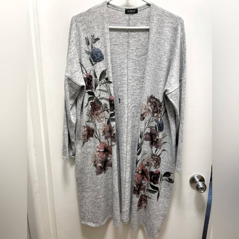 Eclipse knee length sweater